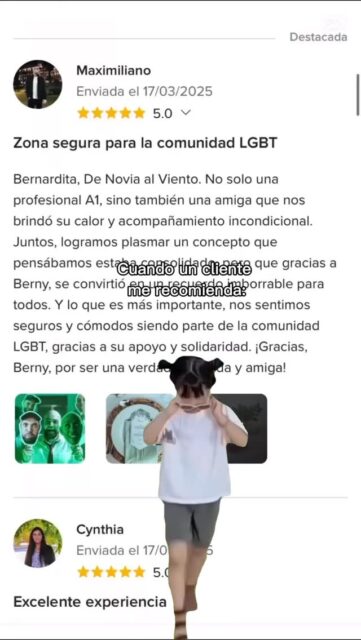 Bailecito de felicidad cuando veo sus recomendaciones. son lo máximo!! gracias gracias gracias ☺️ 🙌🏻