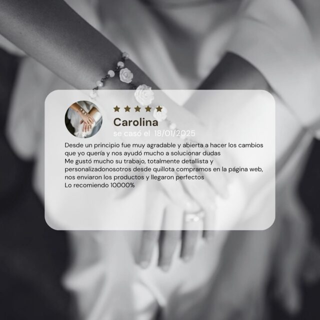 Desde la patagonia chilena llegamos a todos los rincones de 🇨🇱 
Gracias a las novias que dejan sus opiniones y comentarios, siempre es lindo leerlos